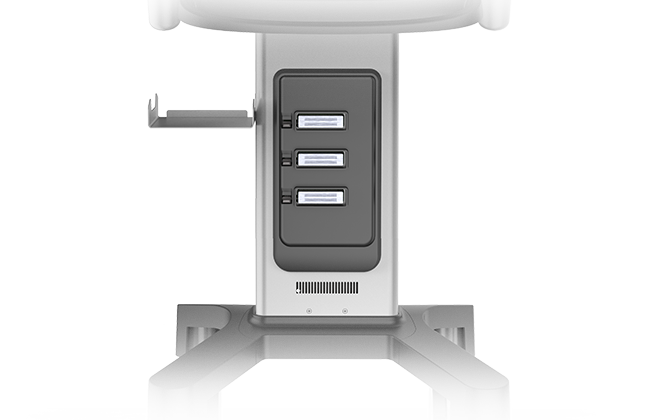 Fully activated three-probe interface