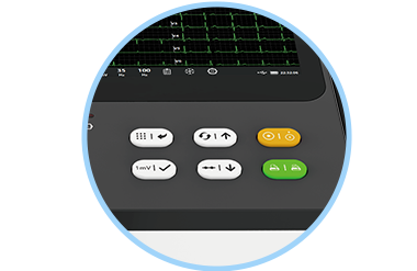 Veterinary Ecg Machine Buttons